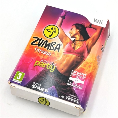 Zumba Fitness - Complete In Box - Nintendo Wii (B Grade) (Genbrug)